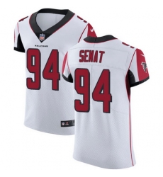 Nike Falcons #94 Deadrin Senat White Mens Stitched NFL Vapor Untouchable Elite Jersey