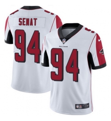 Nike Falcons #94 Deadrin Senat White Mens Stitched NFL Vapor Untouchable Limited Jersey