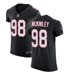 Nike Falcons #98 Takkarist McKinley Black Alternate Mens Stitched NFL Vapor Untouchable Elite Jersey