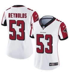 Nike Atlanta Falcons #53 LaRoy Reynolds Elite Women White Home Jersey