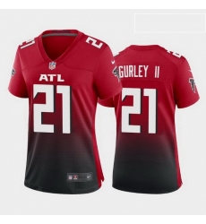 Women Nike Atlanta Falcons 21 Todd Gurley II Black Vapor Limited Jersey