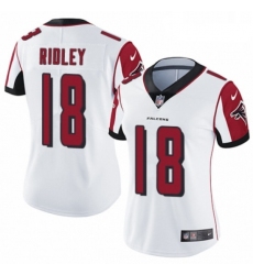 Womens Nike Atlanta Falcons 18 Calvin Ridley White Vapor Untouchable Elite Player NFL Jersey