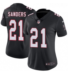 Womens Nike Atlanta Falcons 21 Deion Sanders Black Alternate Vapor Untouchable Limited Player NFL Jersey