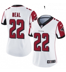 Womens Nike Atlanta Falcons 22 Keanu Neal White Vapor Untouchable Limited Player NFL Jersey