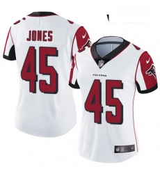 Womens Nike Atlanta Falcons 45 Deion Jones Elite White NFL Jersey