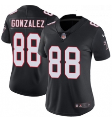 Womens Nike Atlanta Falcons 88 Tony Gonzalez Elite Black Alternate NFL Jersey