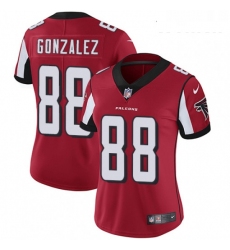 Womens Nike Atlanta Falcons 88 Tony Gonzalez Elite Red Team Color NFL Jersey