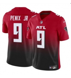 Youth Atlanta Falcons 9 Michael Penix Jr Red Black 2024 Draft F U S E Vapor Untouchable Limited Stitched Football Jersey