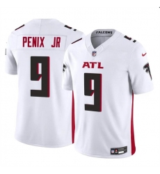 Youth Atlanta Falcons 9 Michael Penix Jr White 2024 Draft F U S E Vapor Untouchable Limited Stitched Football Jersey