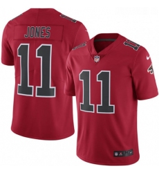 Youth Nike Atlanta Falcons 11 Julio Jones Limited Red Rush Vapor Untouchable NFL Jersey