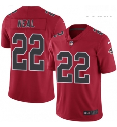 Youth Nike Atlanta Falcons 22 Keanu Neal Limited Red Rush Vapor Untouchable NFL Jersey