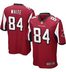 Youth Nike Atlanta Falcons 84# Roddy White Game Red Jersey