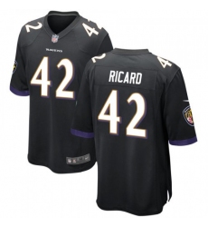 Baltimore Ravens 42 Patrick Ricard Black Vapor Untouchable Limited Jersey