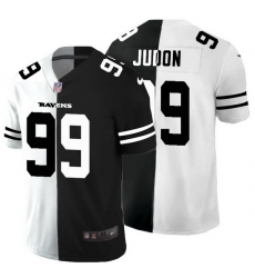 Baltimore Ravens 99 Matthew Judon Men Black V White Peace Split Nike Vapor Untouchable Limited NFL Jersey