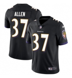 Men Nike Javorius Allen Baltimore Ravens Limited Black Alternate Jersey