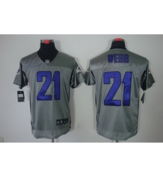 Nike Baltimore Ravens 21 Lardarius Webb Grey Elite Shadow NFL Jersey