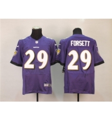 Nike Baltimore Ravens 29 forsett Purple Elite NFL Jersey