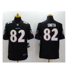 Nike Baltimore Ravens 82 Torrey Smith Black Limited Alternate NFL Jersey