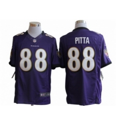 Nike Baltimore Ravens 88 Dennis Pitta Purple Limited NFL Jersey