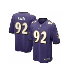 Nike Baltimore Ravens 92 Haloti Ngata purple Game NFL Jersey