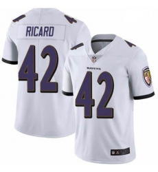 Nike Patrick Ricard Baltimore Ravens Limited White Team Color Vapor Untouchable Jersey Men's