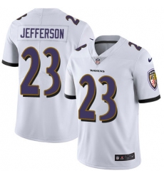 Nike Ravens #23 Tony Jefferson White Mens Stitched NFL Vapor Untouchable Limited Jersey
