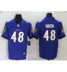 Nike Ravens 48 Patrick Queen Purple 2020 NFL Draft First Round Pick Vapor Untouchable Limited Jersey