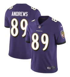 Nike Ravens 89 Mark Andrews Purple Vapor Untouchable Limited Jersey