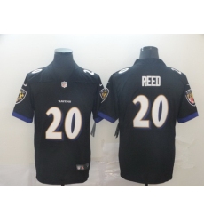 Ravens 20 Ed Reed Black Alternate Vapor Untouchable Limited Jersey