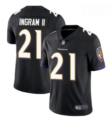 Ravens 21 Mark Ingram II Black Alternate Men Stitched Football Vapor Untouchable Limited Jersey