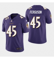 Ravens 45 Jaylon Ferguson Purple 2019 NFL Draft First Round Pick Vapor Untouchable Limited Jersey