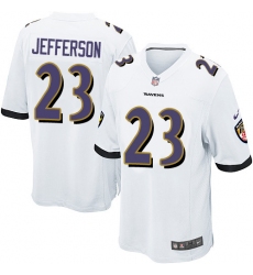 Nike Ravens #23 Tony Jefferson White Youth Stitched NFL New Elite Jersey