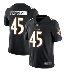 Ravens 45 Jaylon Ferguson Black Alternate Youth Stitched Football Vapor Untouchable Limited Jersey
