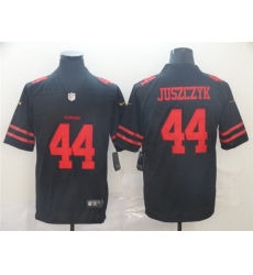 Youth Nike 49ers #44 Kyle Juszczyk Black Stitched NFL Vapor Untouchable Limited Jersey