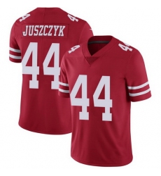 Youth Nike 49ers #44 Kyle Juszczyk Red Stitched NFL Vapor Untouchable Limited Jersey