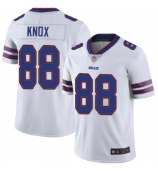 Bills 88 Dawson Knox White Men Stitched Football Vapor Untouchable Limited Jersey