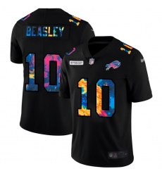 Buffalo Bills 10 Cole Beasley Men Nike Multi Color Black 2020 NFL Crucial Catch Vapor Untouchable Limited Jersey