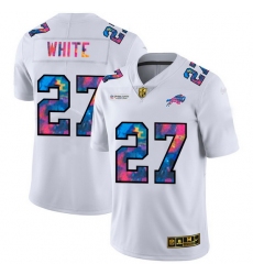 Buffalo Bills 27 Tre 27Davious White Men White Nike Multi Color 2020 NFL Crucial Catch Limited NFL Jersey