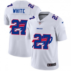 Buffalo Bills 27 Tre 27Davious White White Men Nike Team Logo Dual Overlap Limited NFL Jersey