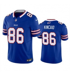 Men Buffalo Bills 86 Dalton Kincaid Blue 2023 F U S E  Vapor Untouchable Limited Football Stitched Jersey