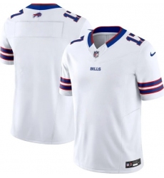 Men Buffalo Bills White Blank Stitched NFL Jersey