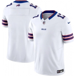 Men Buffalo Bills White Blank Stitched NFL Jersey