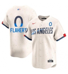 Men Los Angeles Dodgers #0 Jack Flaherty City Blue Flex Base Stitched MLB Jersey