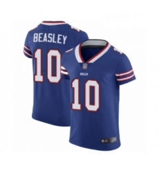 Mens Buffalo Bills 10 Cole Beasley Royal Blue Team Color Vapor Untouchable Elite Player Football Jersey