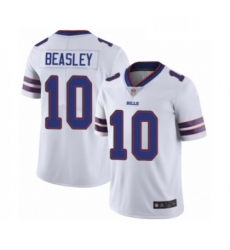 Mens Buffalo Bills 10 Cole Beasley White Vapor Untouchable Limited Player Football Jersey