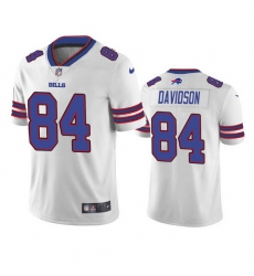 Men's Buffalo Bills #84 Zach Davidson White Vapor Untouchable Limited Stitched Jersey