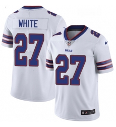 Mens Nike Buffalo Bills 27 TreDavious White White Vapor Untouchable Limited Player NFL Jersey