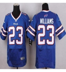 New Buffalo Bills #23 Aaron Williams Royal Blue Team Color Men Stitched NFL New Elite Jersey