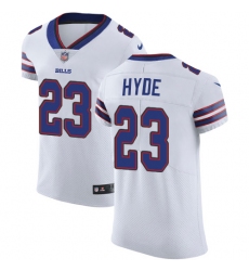 Nike Bills #23 Micah Hyde White Mens Stitched NFL Vapor Untouchable Elite Jersey
