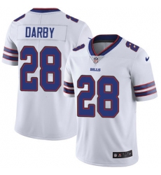 Nike Bills #28 Ronald Darby White Mens Stitched NFL Vapor Untouchable Limited Jersey